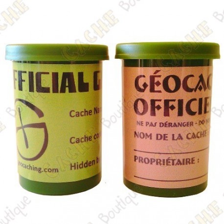 Cache "film canister" - Verde