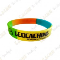 Geocaching silicone wristband for kids - Color