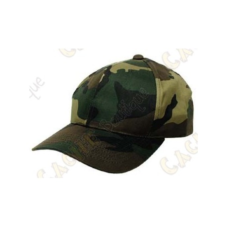 Camouflage cap - Green