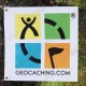 Trackable Geocaching color flag - Small