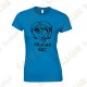 "Geocaching Addict" glitter T-shirt for Women
