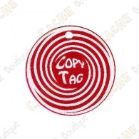 Copy Tag - Geocoin/Double tag - Red