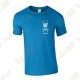 Trackable T-shirt with your Teamname, for Men - Black