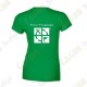 Trackable T-shirt with your Teamname, for Women - Black