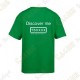 T-shirt trackable "Discover me" Criança - Preto