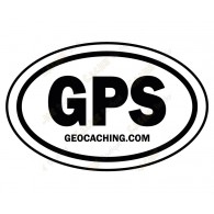 Groundspeak GPS car sticker