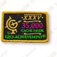 Geo Achievement® 35 000 Finds - Patch