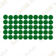 almofadas adesivas reflexivas - Verde
