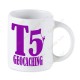 Geocaching white mug - T5