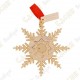 Geocoin "Signal ornament" Gold - Christmas Tree