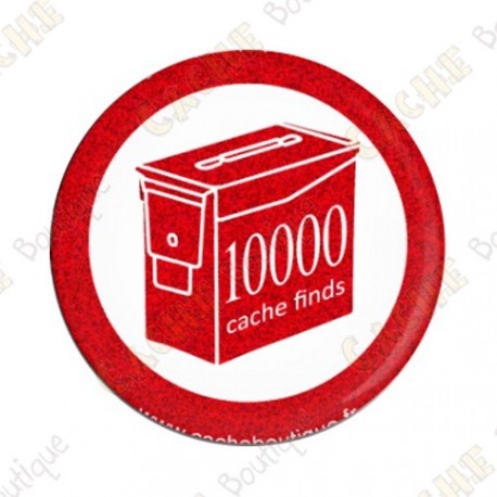 Geo Score Button - 10 000 finds