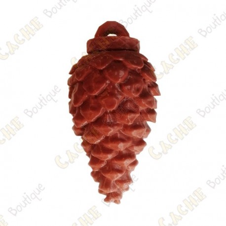 Waterproof cache "Pine cone" - Light brown