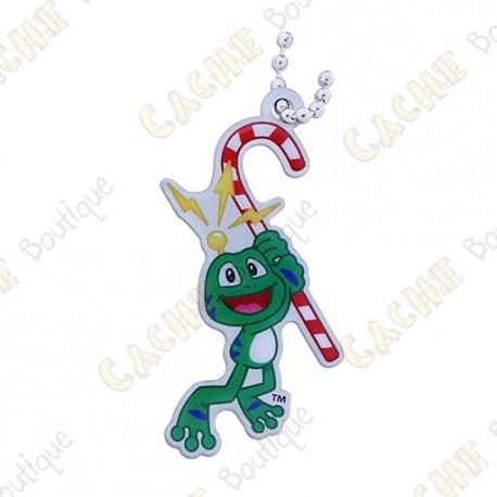 Traveler Signal the frog "Candy Cane"