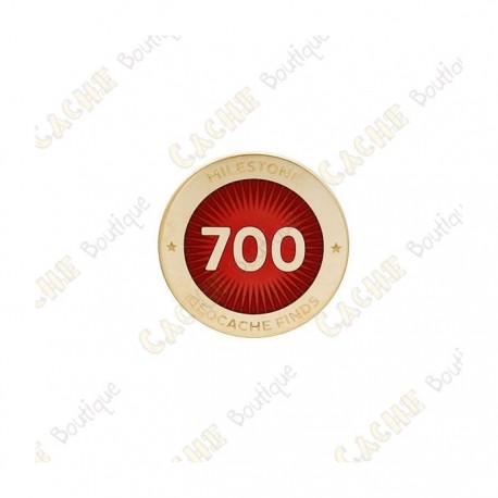 Pin's "Milestone" - 700 Finds