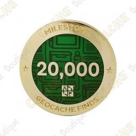 Geocoin "Milestone" - 20 000 Finds