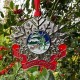 Geocoin "Snowflake ornament" - Signal the Frog® 2024