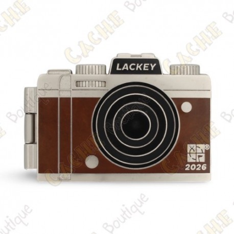 Geocoin "Lackey 2026" + Traveler