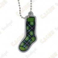 Missing Sock Travel Tag - Argyle Sock